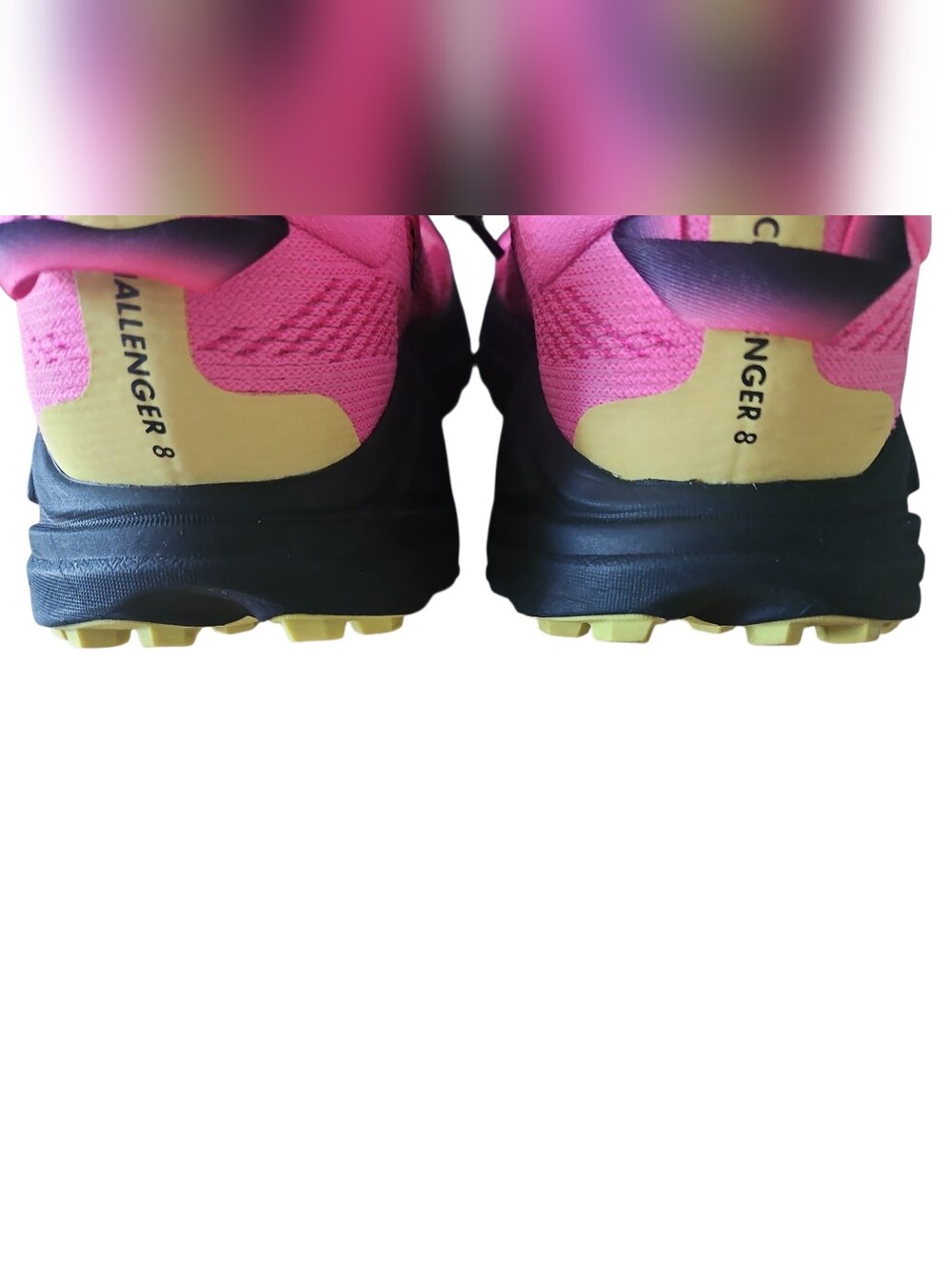 Hoka Challenger 8 Women's Pink and Black Trail/Running Shoes Size 9.5 - Picture 6 of 7